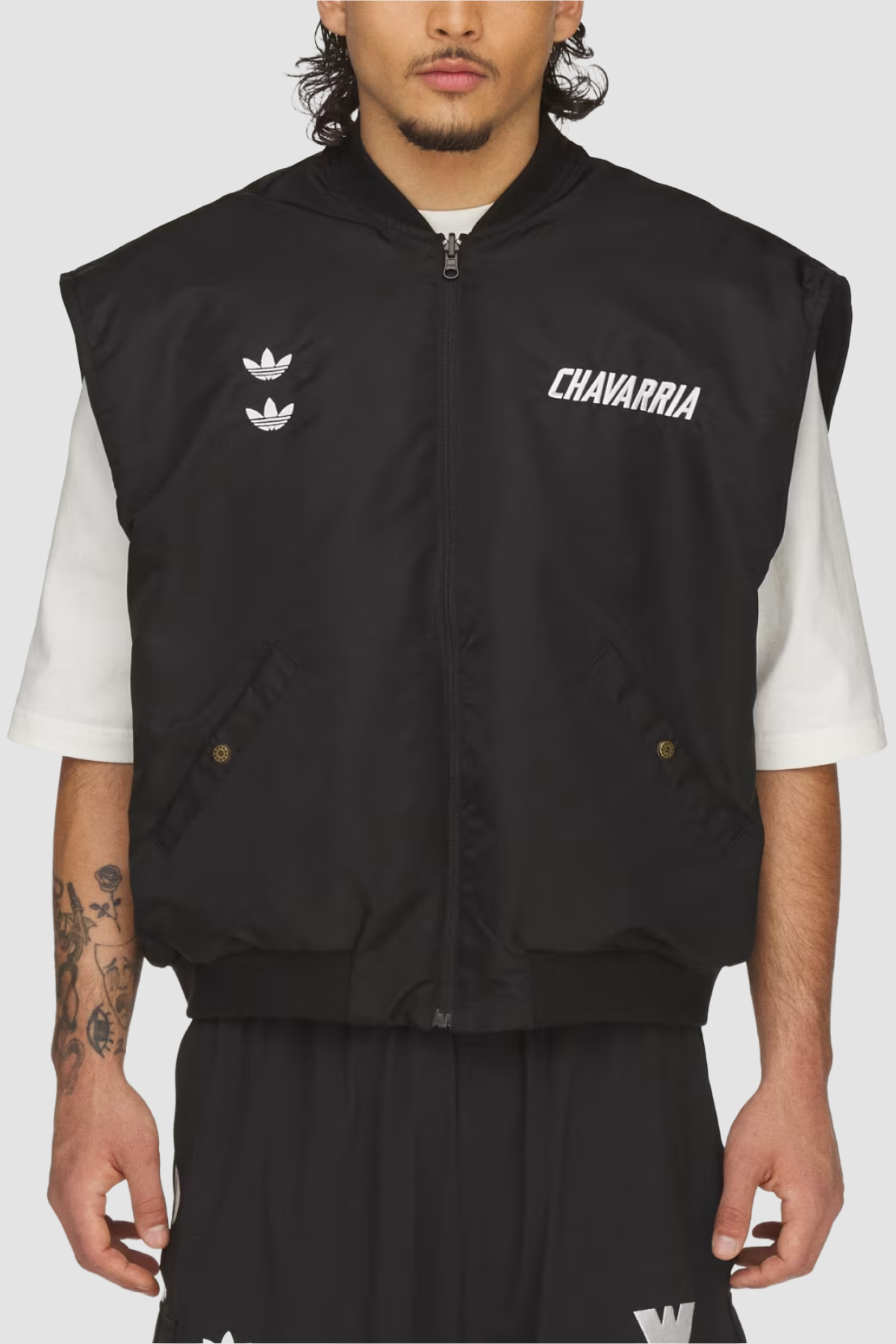 Adidas Originals x Willy Chavarria WC Padded Vest - Black - Due West
