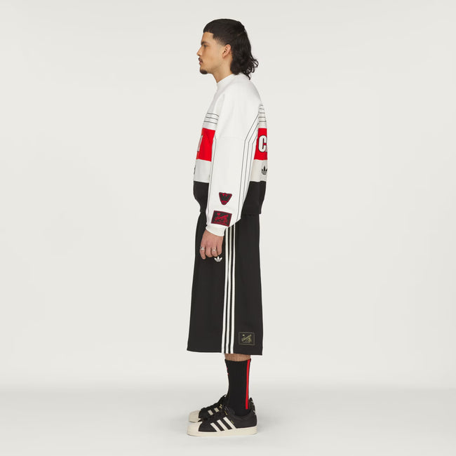 Adidas Originals x Willy Chavarria WC NY Ball Crewneck - Off White