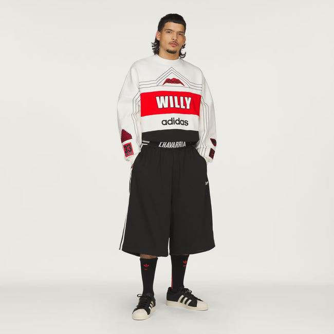 Adidas Originals x Willy Chavarria WC NY Ball Crewneck - Off White