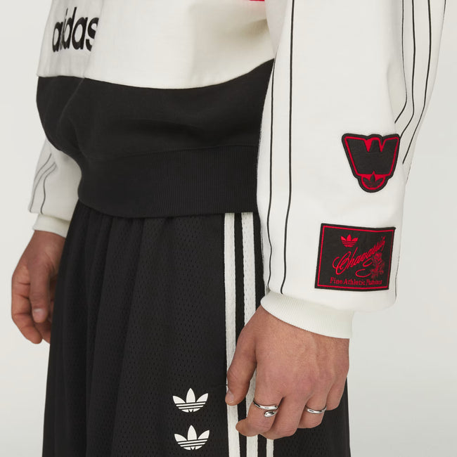 Adidas Originals x Willy Chavarria WC NY Ball Crewneck - Off White