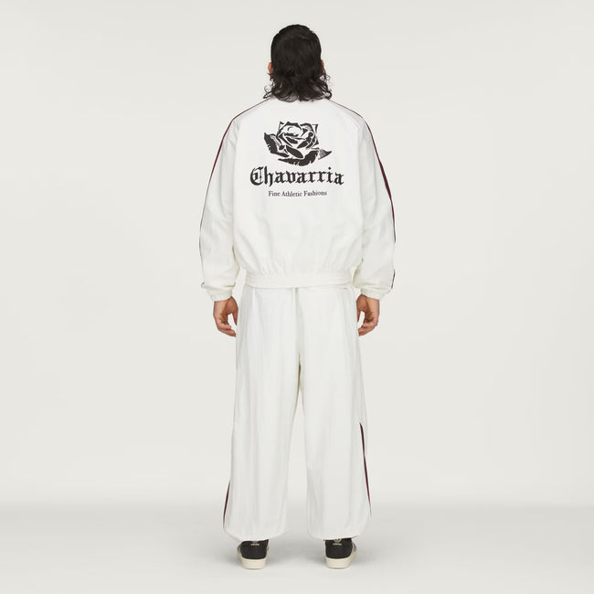 Adidas Originals x Willy Chavarria WC Woven Track Jacket - Off White