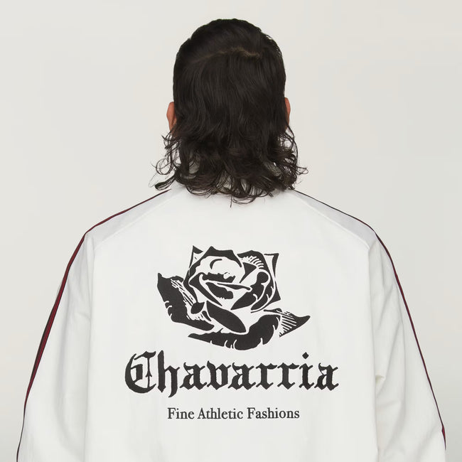Adidas Originals x Willy Chavarria WC Woven Track Jacket - Off White
