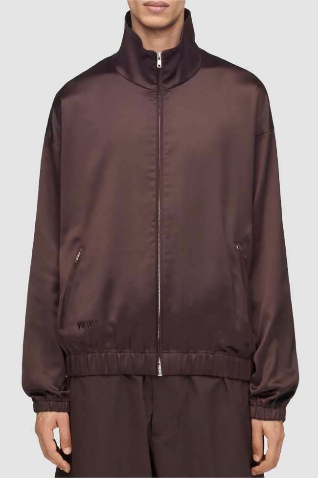 Y-3 x Wales Bonner Satin Jacket - Aurora Coffee