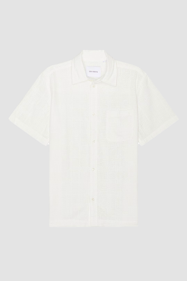 Les Deux Charlie SS Shirt - Ivory