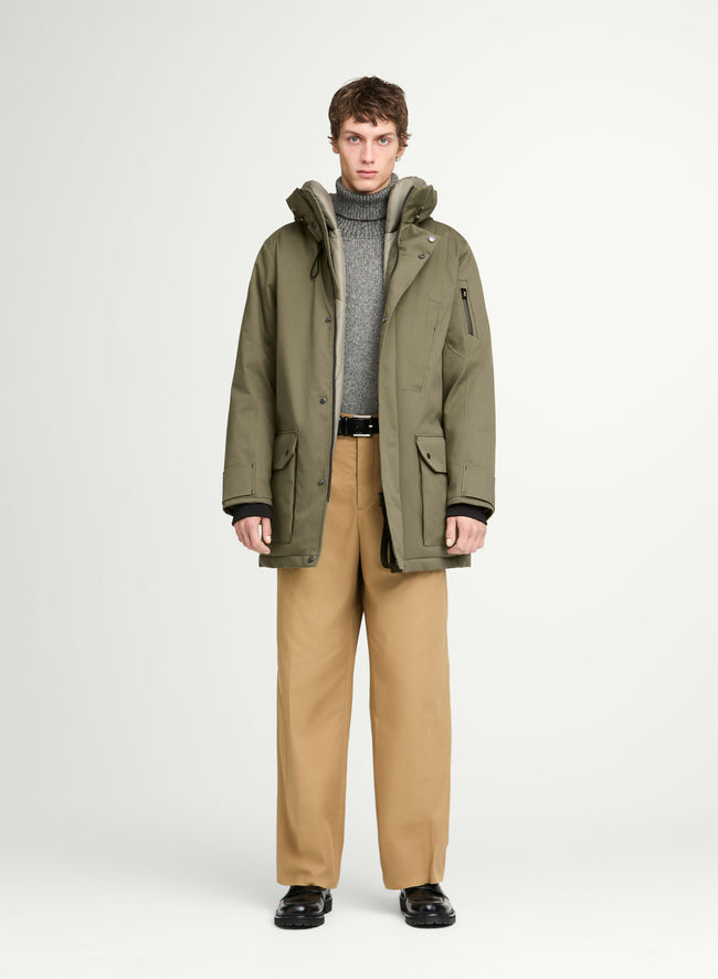 g-lab Mens Eco *Parka Fend - Olive