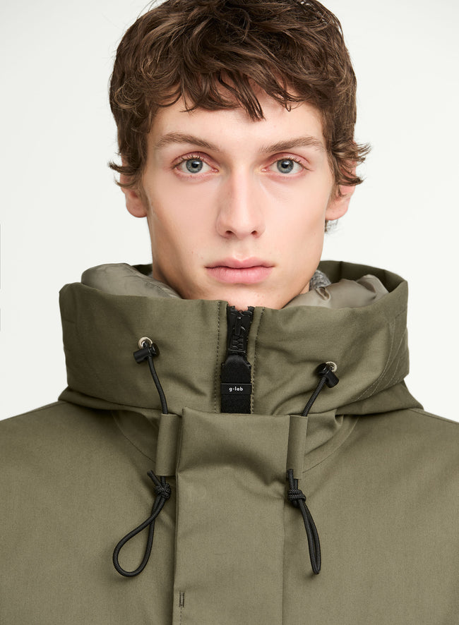 g-lab Mens Eco *Parka Fend - Olive