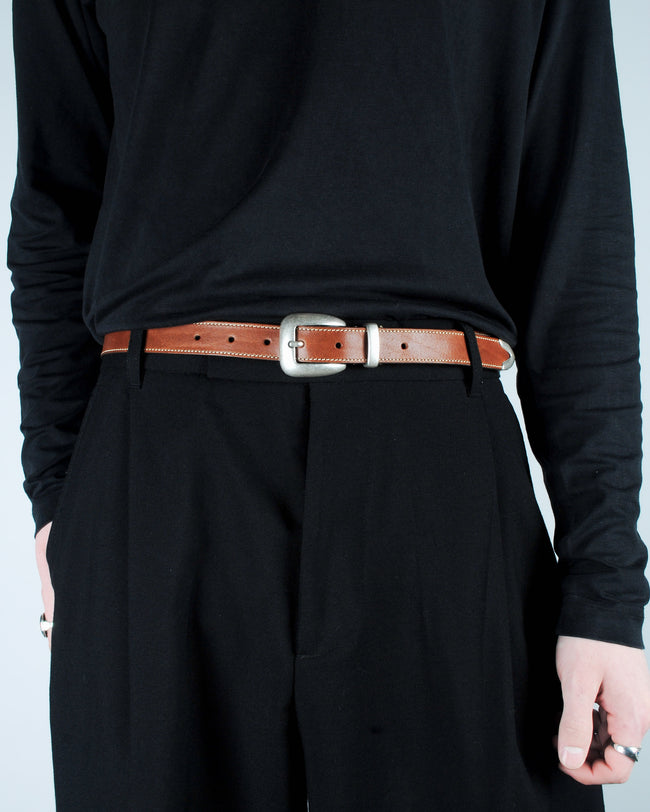 Molebo M2456/25 Belt - Cognac