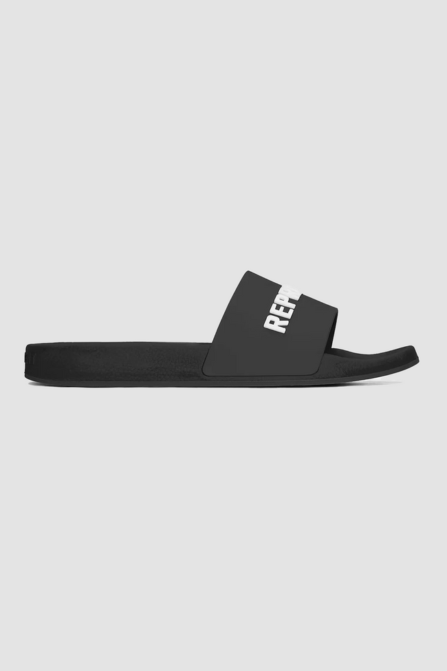 Represent Pool Slide Sandal - Black