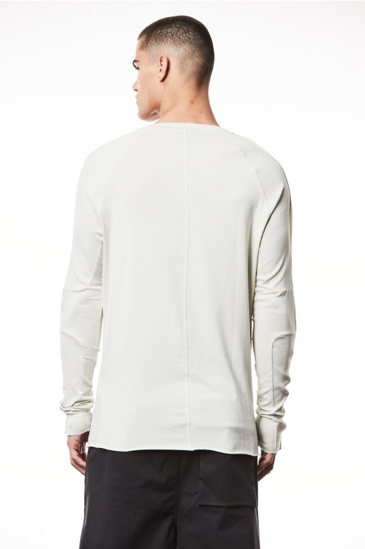thom/krom M TS 844 Matmix Long Sleeve Tee - Grey