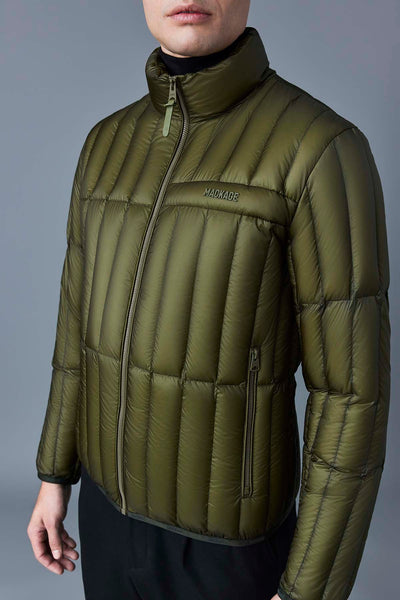 Mackage Mens Down Jacket Phillip - Light Military - Due West