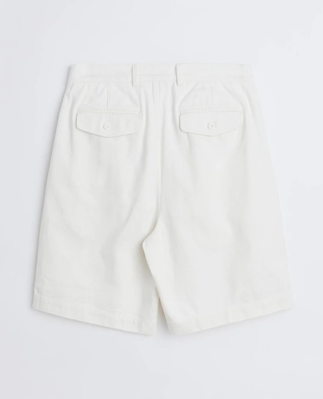 Sunflower Pleated Shorts - White