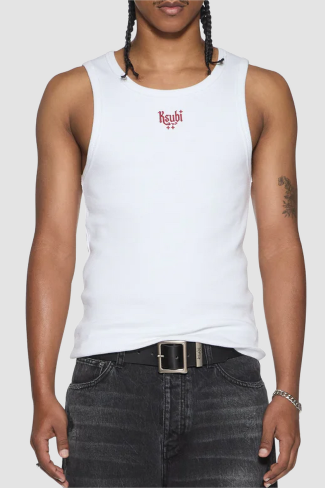 Ksubi Paise Halen Tank - White