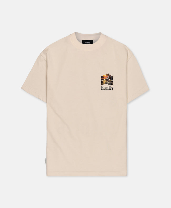 Homies Marbella Racing Special Edition Tee - Beige