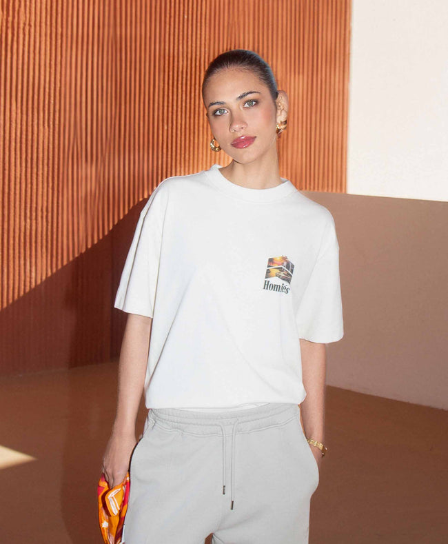 Homies Marbella Racing Special Edition Tee - Beige