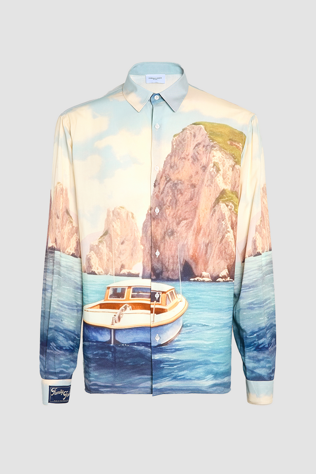 Family First Coast Shirt - Beige