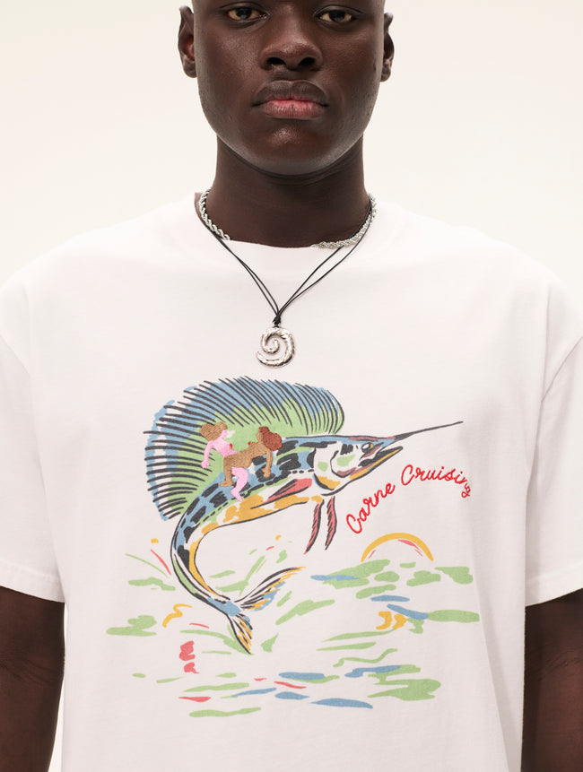 Carne Bollente Sword, Paper, Scissors Tee - White