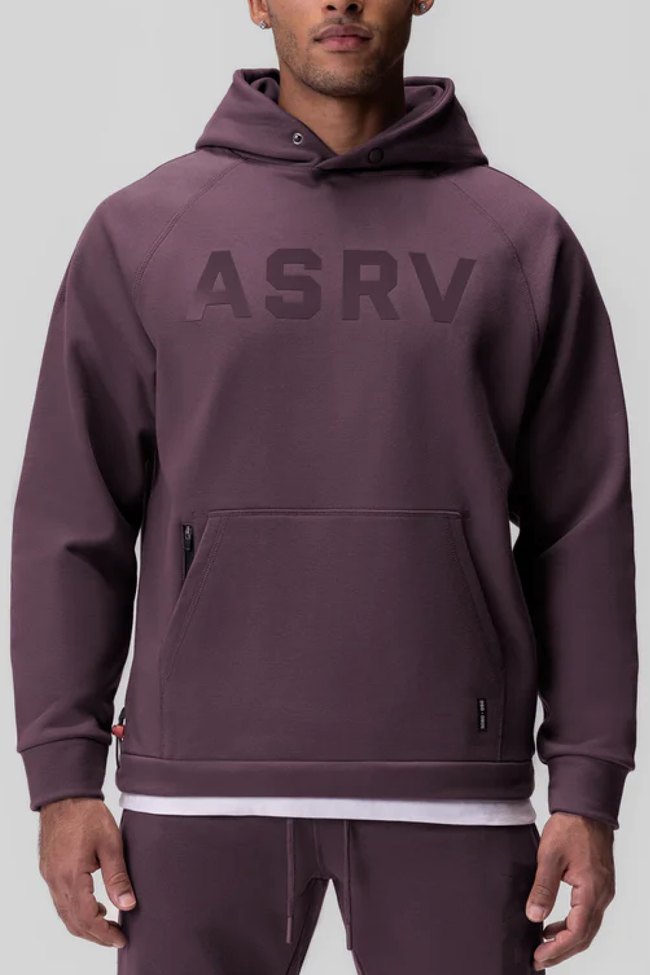 ASRV Tech-Terry™ Weather-Ready Training Hoodie - Deep Purple