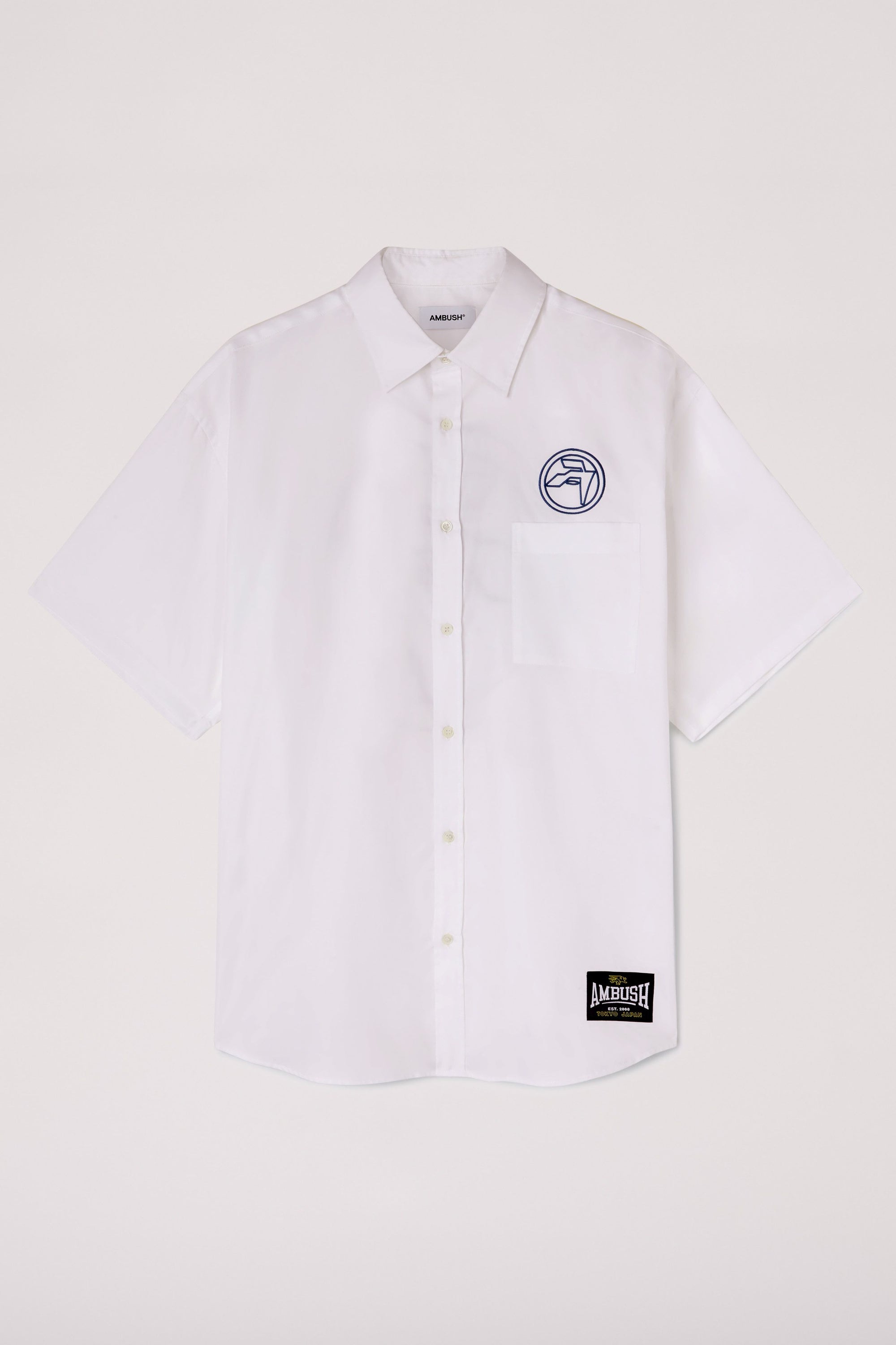 AMBUSH Circle Emblem Shirt - White