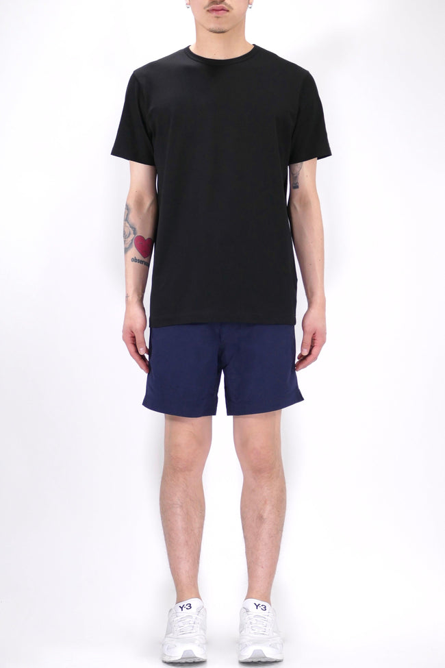 Sunspel Crew Neck T-Shirt - Black - Due West