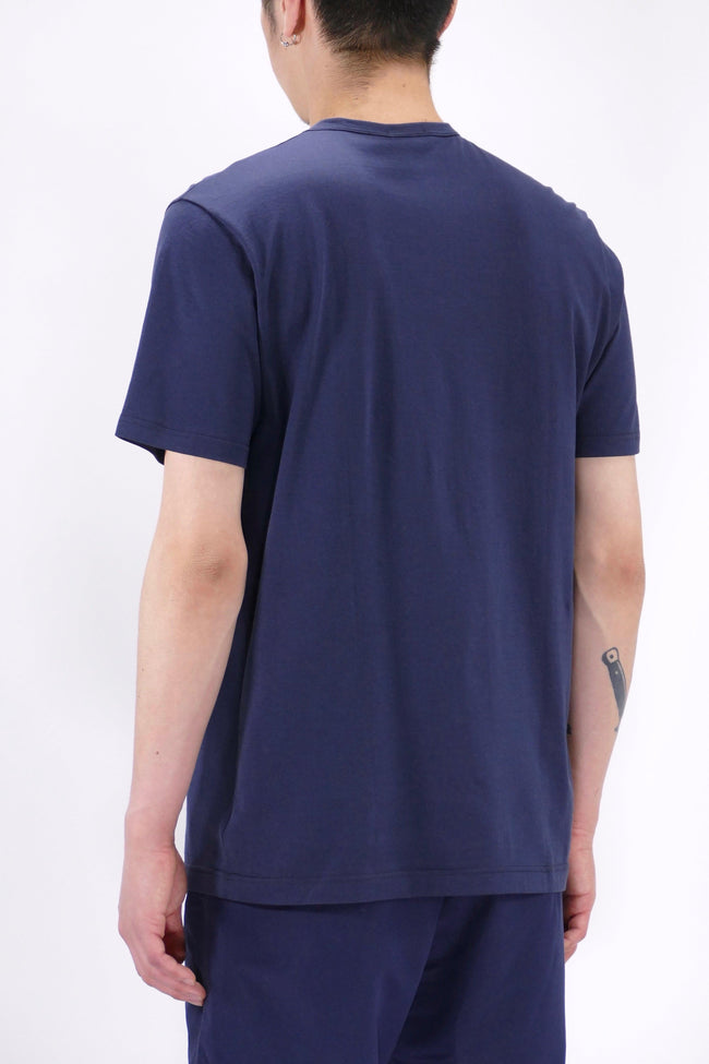 Sunspel Crew Neck T-Shirt - Navy - Due West