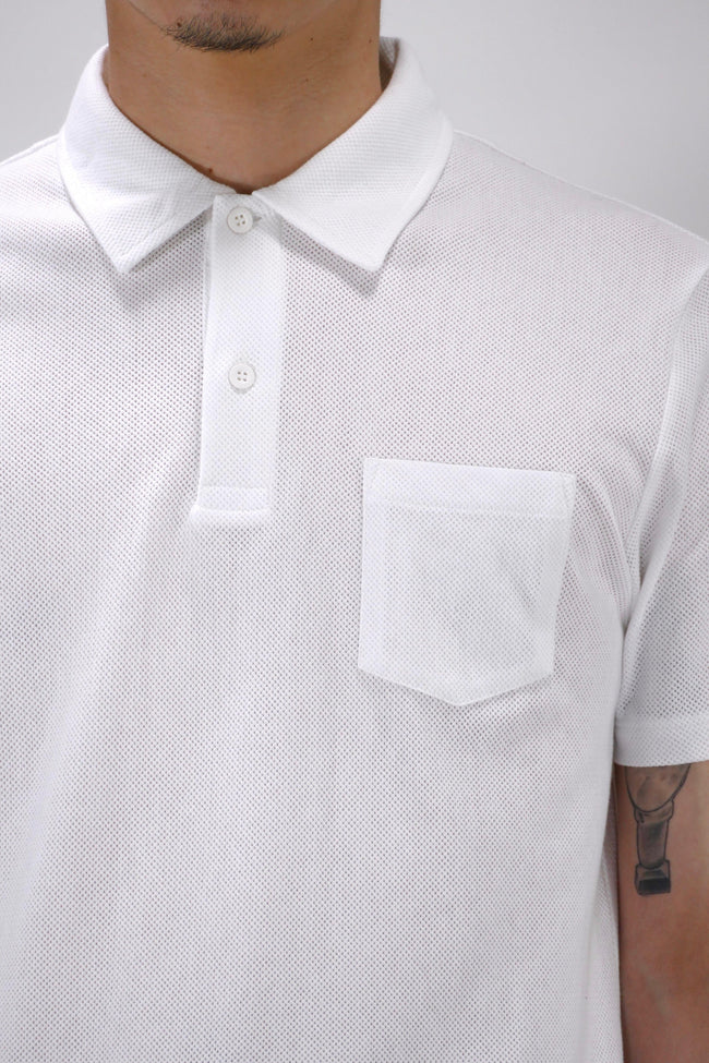 Sunspel Riviera Polo - White - Due West