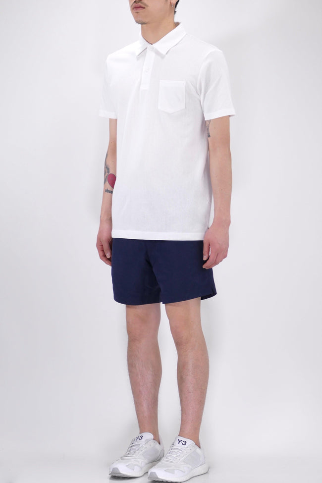 Sunspel Riviera Polo - White - Due West