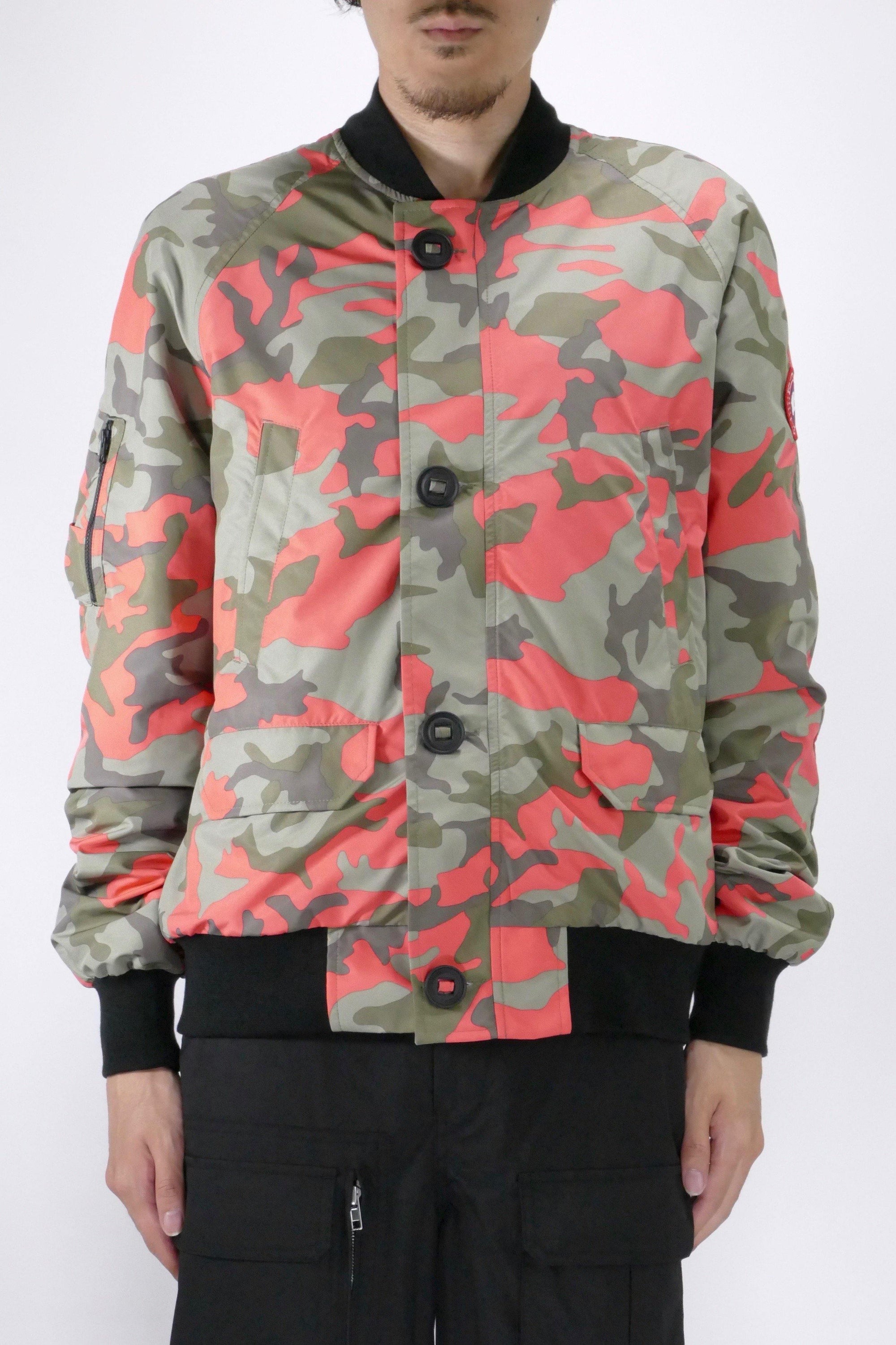 Canada Goose Mens Wind Jacket Faber Bomber Print - Fire Bud Camo - Due West
