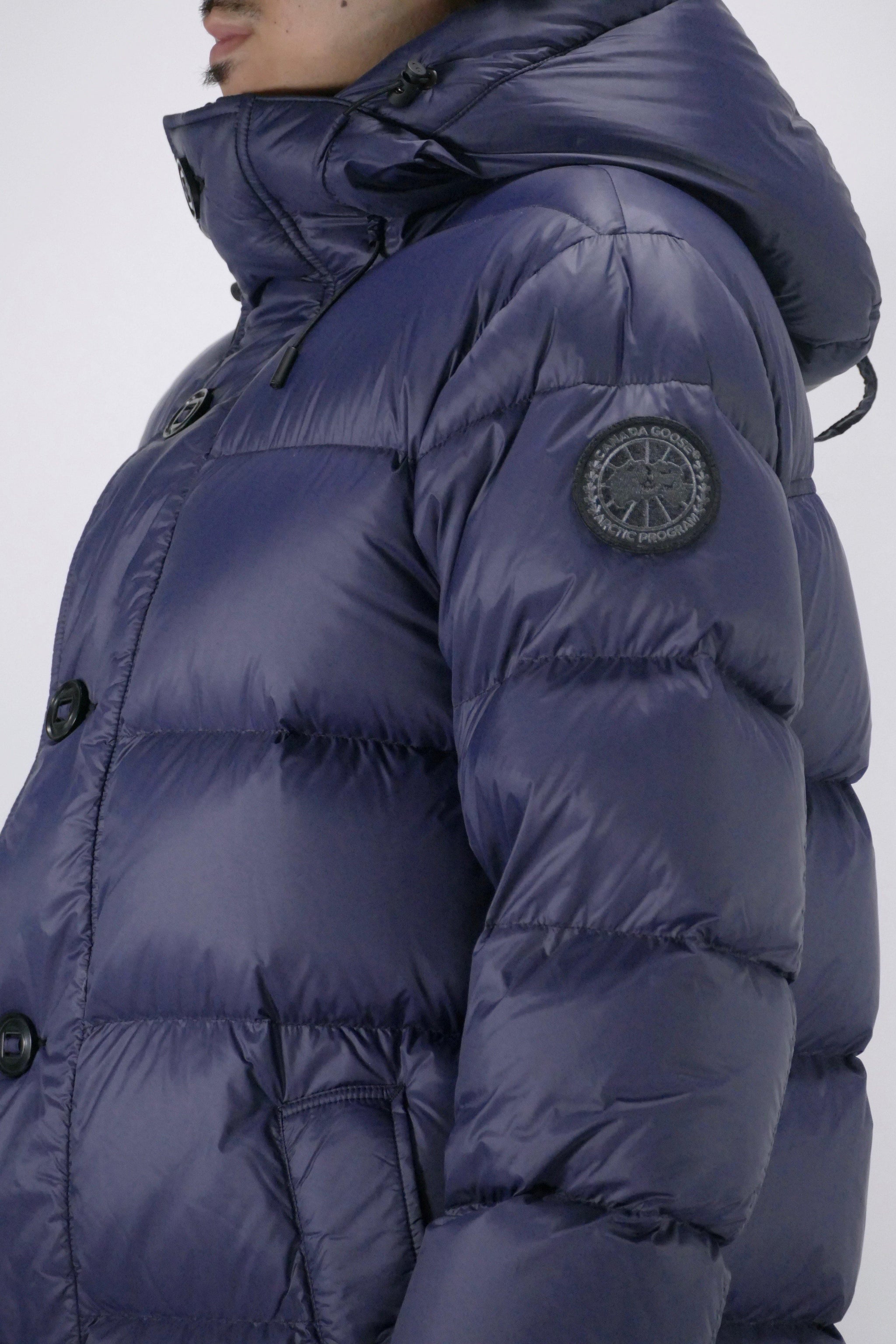 Black Label Canada Goose Coat Navy Canada Goose Navy Macmillan