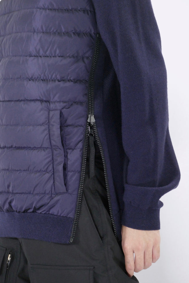 Canada Goose Mens Knit Hybridge Pullover Reversible Navy - Due West