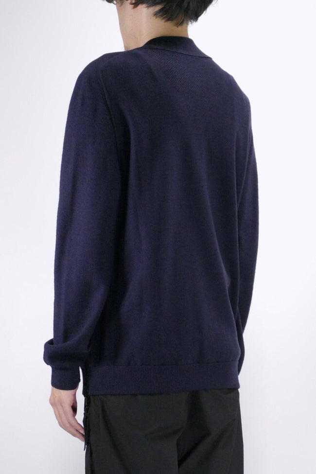 Canada Goose Mens Knit Hybridge Pullover Reversible Navy - Due West