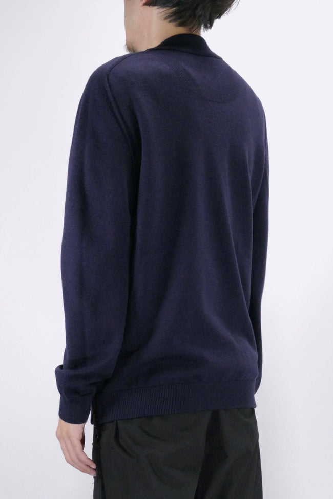 Canada Goose Mens Knit Hybridge Pullover Reversible Navy - Due West