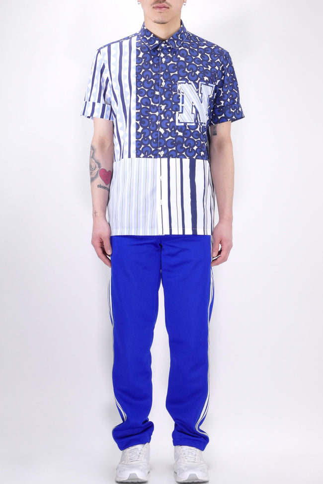 Neil Barrett Side Stripe Trackpants Sapphire - Due West