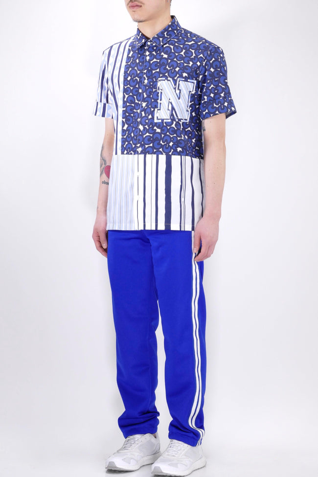 Neil Barrett Side Stripe Trackpants Sapphire - Due West