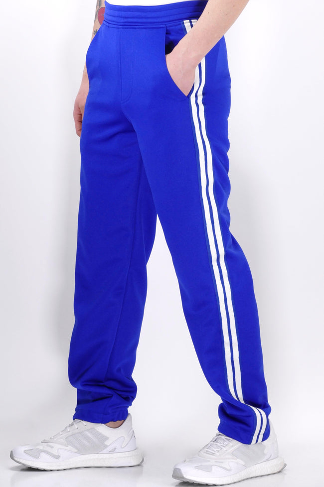 Neil Barrett Side Stripe Trackpants Sapphire - Due West