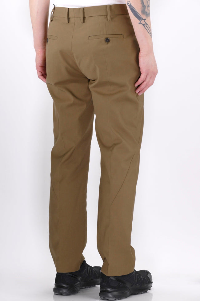 Neil Barrett Mens Pants Slim Tube Trousers Clay - Due West