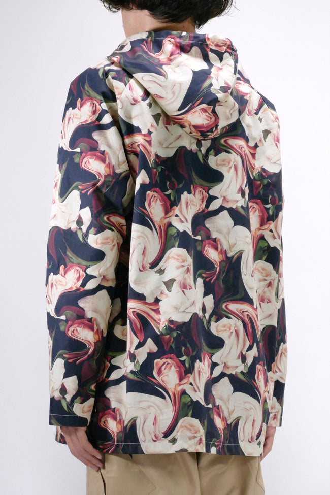 Astrid Andersen Classic Rose Print Hoodie Rose - Due West