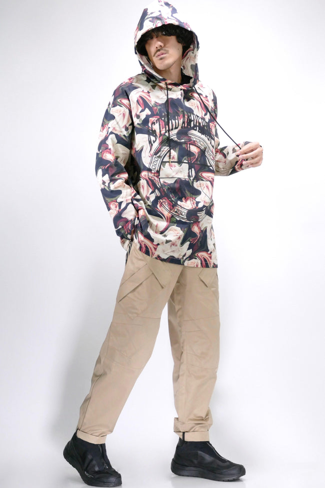 Astrid Andersen Classic Rose Print Hoodie Rose - Due West