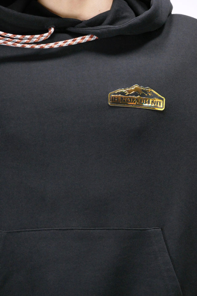 Ih Nom Uh Nit Mountain Logo Hoodie Black - Due West