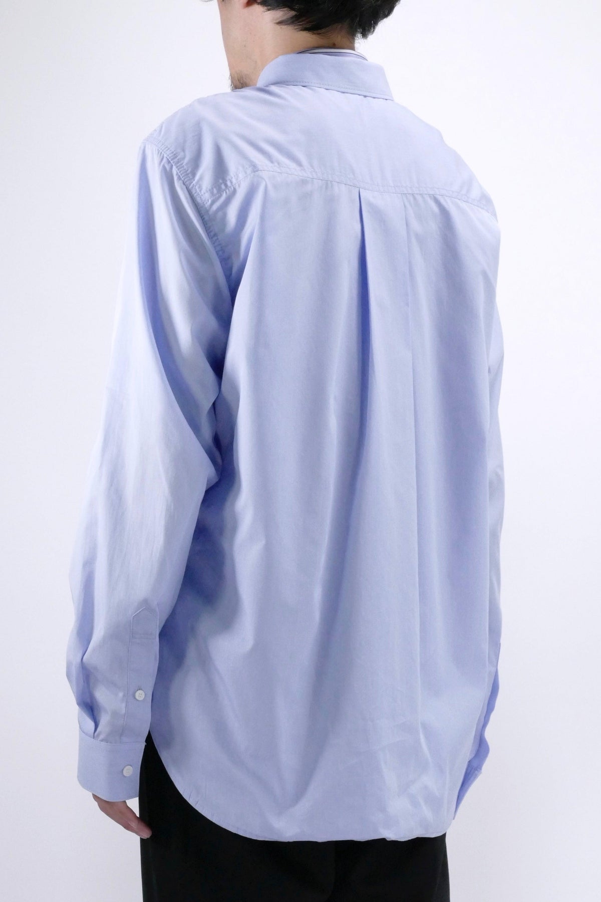 Juun.J Double Layered Shirt - Blue - Due West