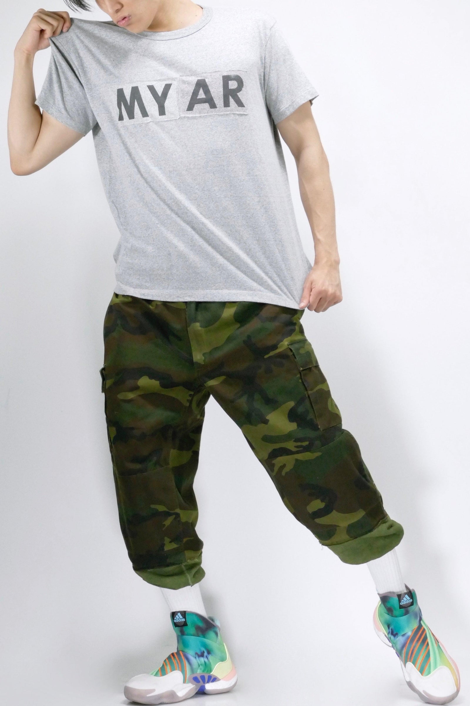 Myar USA Army Tee - Grey - Due West