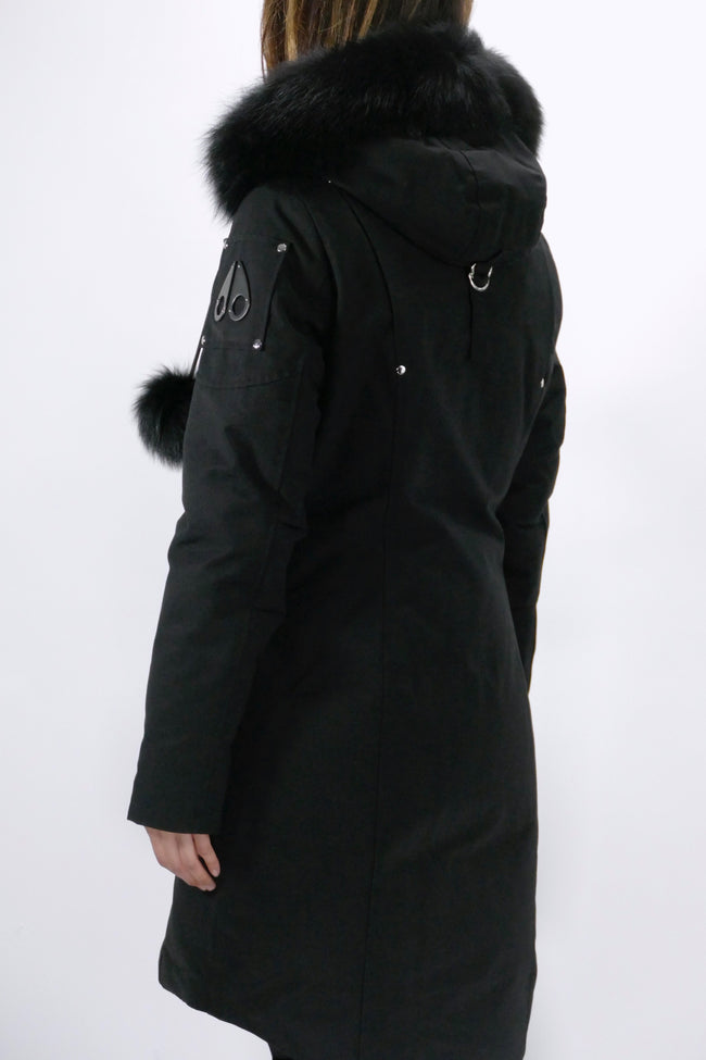 Moose Knuckles Womens Down *Parka Stirling - Black/Black
