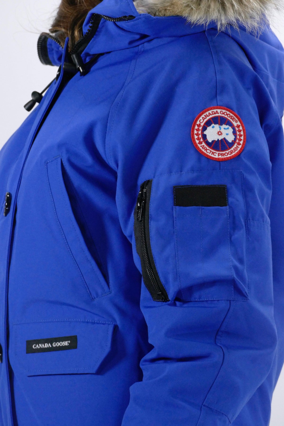 Canada Goose Womens Down Bomber Chilliwack PBI - Royal Blue - Due West