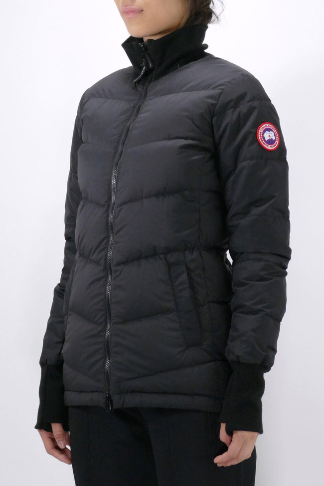 Canada Goose Womens Jacket Toronto - White Black - Due West