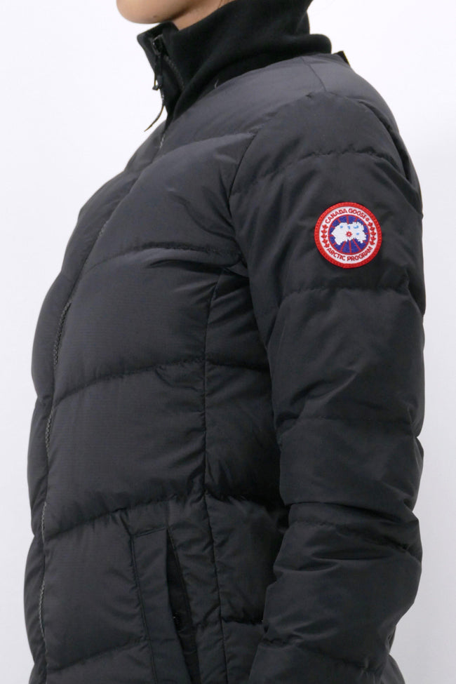 Canada Goose Womens Jacket Toronto - White Black - Due West