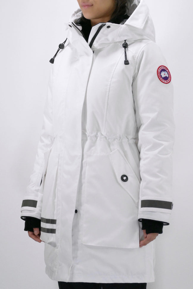 Canada Goose Womens Jacket Toronto - White Black - Due West