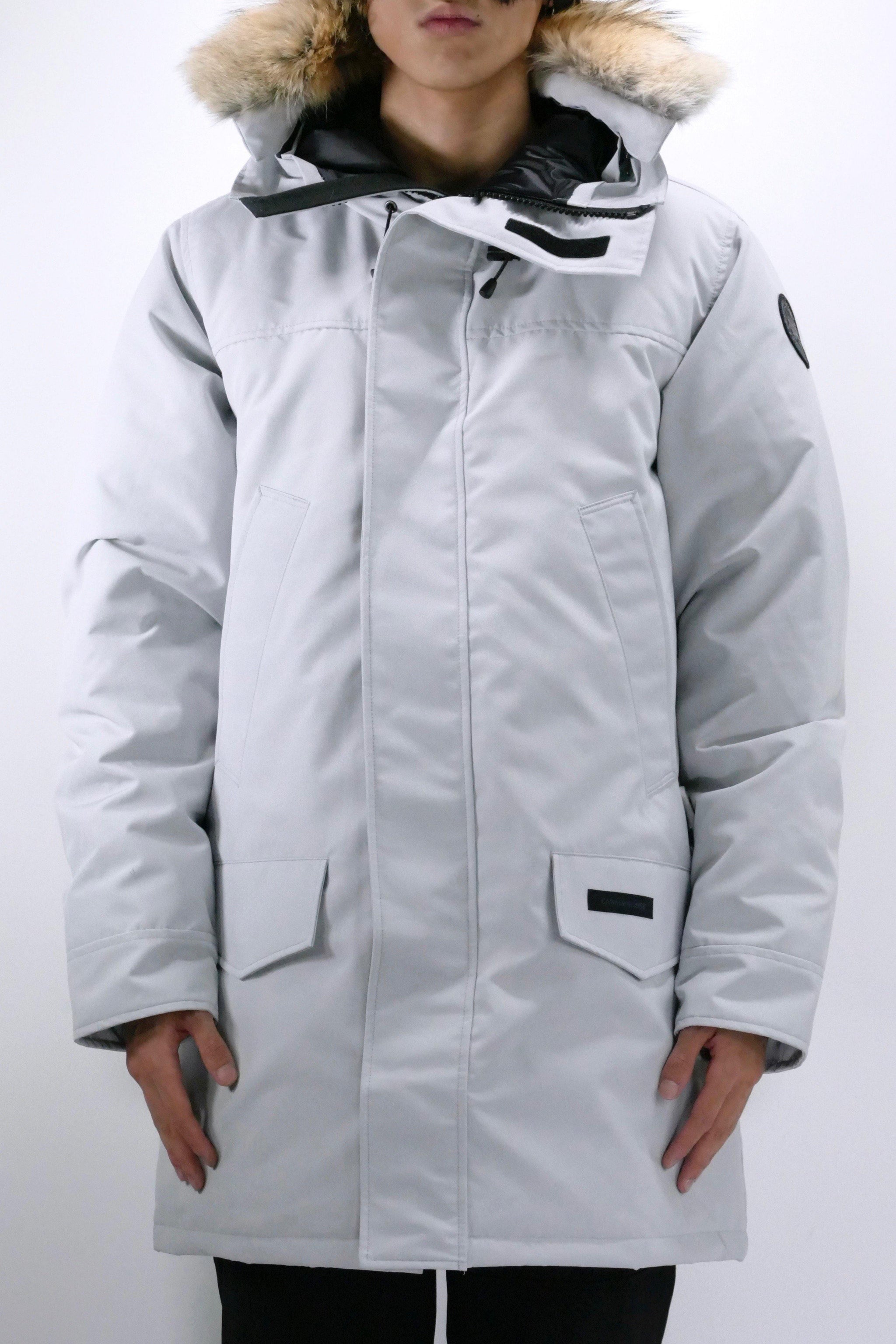 Canada Goose Mens *Parka Langford Black Label Silverbirch