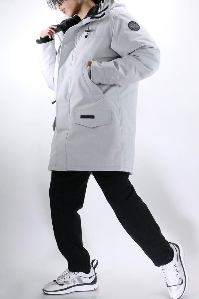 Canada Goose Mens *Parka Langford Black Label - Silverbirch - Due West