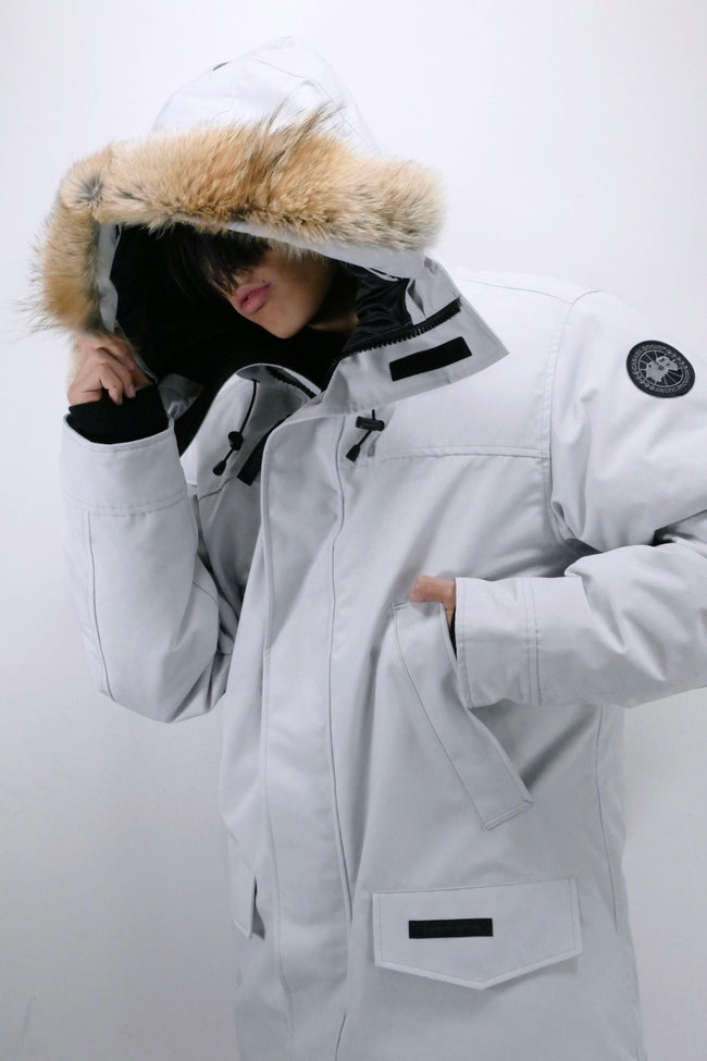 Canada Goose Mens *Parka Langford Black Label - Silverbirch - Due West