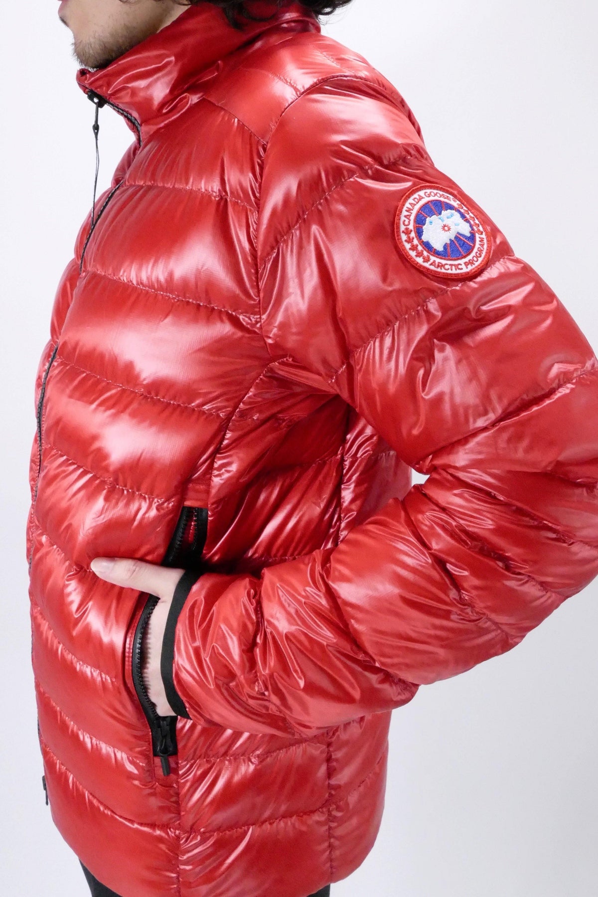 Canada Goose Mens Lite Jacket Crofton  - Red - Due West