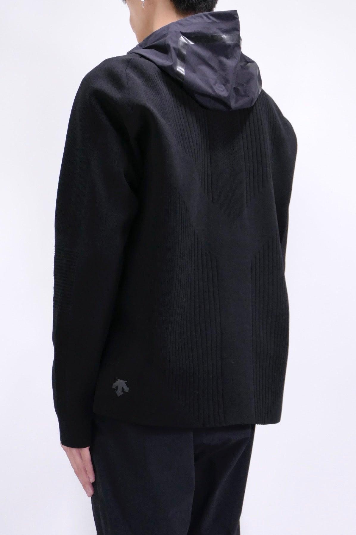 Descente Mens Eco Jacket Hybrid Hooded - Black - Due West